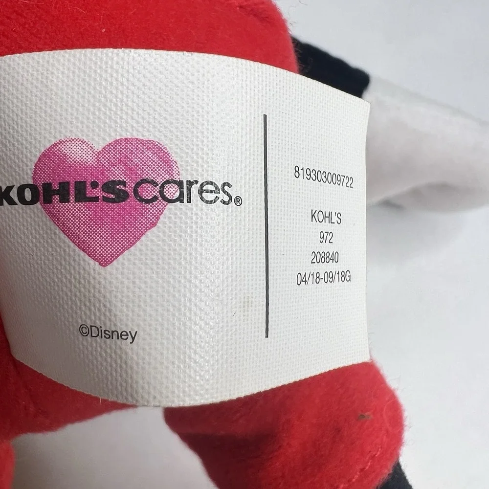 Kohls Cares Plush Disney Mickey Mouse 12